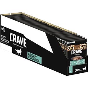 Crave Cat Portion Bag Saus Met Tonijn 28 X 85G