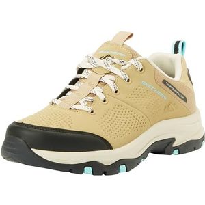 Skechers Trego Trail Destiny voor dames, Taupe Synthetische Mesh Trim, 38.5 EU