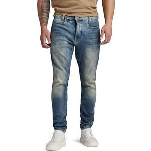 G-STAR RAW D-STAQ 3D Slim Jeans voor heren, Blauw (Medium Aged 8968-71), 40W x 38L