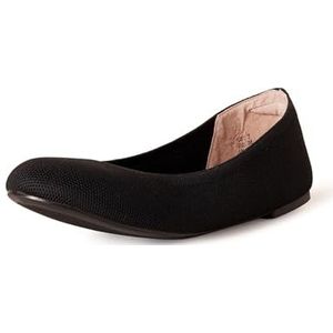 Amazon Essentials Knit Ballet Flat, Zwart, UK 8