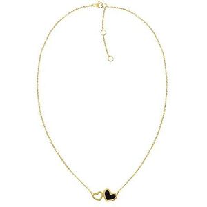 Tommy Hilfiger Jewelry roestvrijstalen halsketting voor dames, geelgoud - 2780742