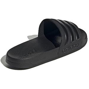 adidas ADILETTE SHOWER SLIDES uniseks-volwassene sandalen Douche- en badschoenen, core black/core black/core black, 53 1/3 EU
