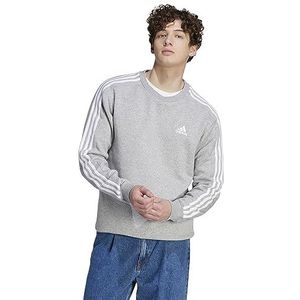 adidas Sweatshirt voor heren, Medium Grijs Hei, XL