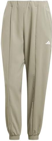 Adidas Aeroready Train Essentials Minimal Branding Woven Joggers Zilver / Regular Vrouw