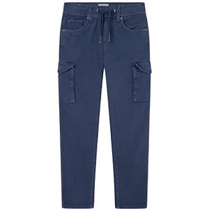Pepe Jeans Chase Cargo broek voor jongens, Blauw (Jarman), 4 Jaar