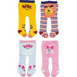 BABY born Tights 2x, 2 ass. Panty's voor poppen