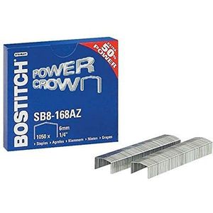 Bostitch SB8-168AZ nietjes voor B8 Flat Clinch / B8 New Gen / B8 Mini / B8 Classic / B850-BLK aantal per verpakking 10500 nietdikte 11 x 6 mm