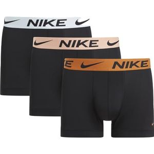 Nike Trunk 3PK ondergoed, Blk-GLAC BLE/APR Agate/MNRCH WB, XL heren, Blk - Glac Ble/Apr Agate/Mnrch Wb, XL