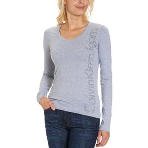 Calvin Klein Jeans Dames shirt met lange mouwen CWP20QJY600, grijs (M91), 40