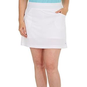 Callaway dames heather skort, wit glanzend, S