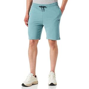 Mexx Heren Sweat Casual Shorts, Dark Mint, S