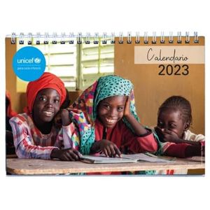 UNICEF - Kalender 2023, wandkalender, glimlach