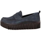 Artvoor vrouwen. 115301366003_0B0 Leren schoenen 1530 Brighton marine (37), Leer, 3 tot 5 cm, Geen, Casual, Klassiek, Marineblauw