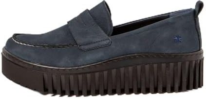 Artvoor vrouwen. 115301366003_0B0 Leren schoenen 1530 Brighton marine (37), Leer, 3 tot 5 cm, Geen, Casual, Klassiek, Marineblauw