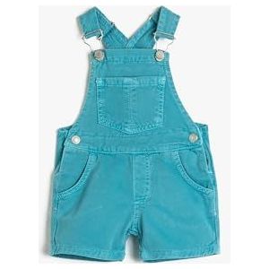 Koton Babyboy Denim overalls korte zakken katoen, blauw (655), 18-24 Maanden