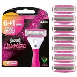 Wilkinson Sword - Quattro for Women - Scheermesjes - 7 Stuks