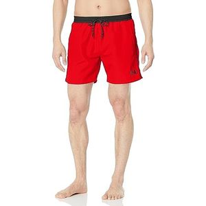 BOSS Starfish zwembroek voor heren van 15,2 cm, Diep Rood, XL