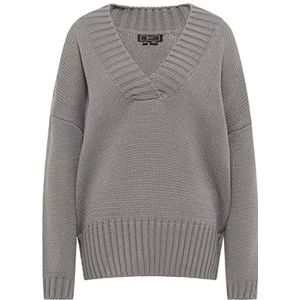 faina Gebreide trui voor dames 11019360, grijs, XS/S