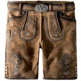 Stockerpoint - Thomas2 - Herenbroek - Walnoot - Traditioneel in Leer