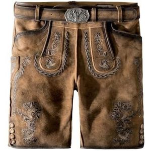 Stockerpoint - Thomas2 - Herenbroek - Walnoot - Traditioneel in Leer