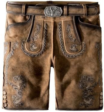 Stockerpoint - Thomas2 - Herenbroek - Walnoot - Traditioneel in Leer