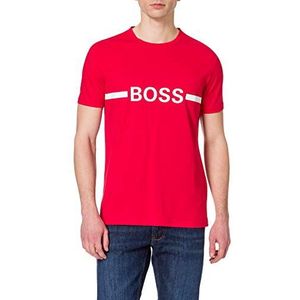 BOSS Heren Rn Slim Fit T-shirt, -628 Bright Red, L