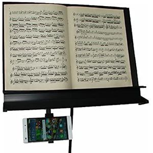 Notaflex Smartphone-houder S1 horizontaal, voor muziekstandaard gebruiksvoorwerp 1/2 van Notaflex