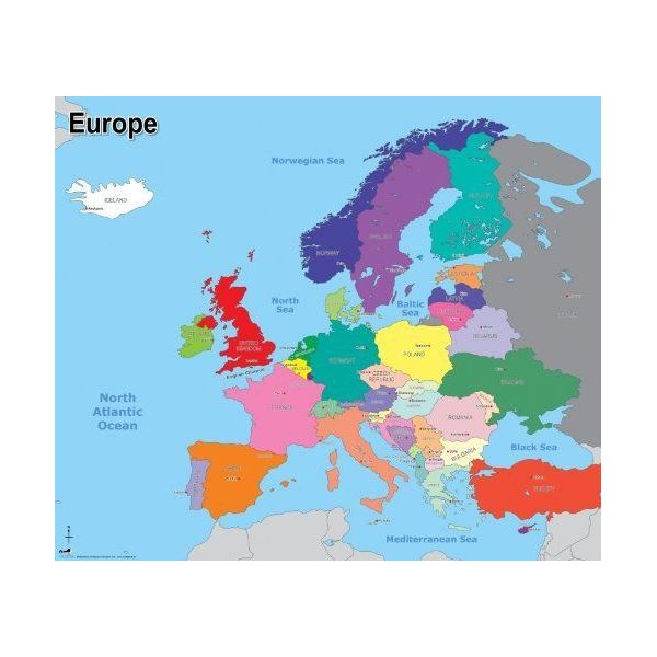 Landkaart / kaart Europa kopen? | BESLIST.nl | Groot aanbod