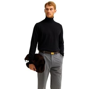 bugatti - Pull - Zwart - Col Roulé - Heren