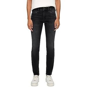 s.Oliver Sales GmbH & Co. KG/s.Oliver Jeans voor dames, slim leg jeans, slim leg, grijs/zwart, 46W x 36L