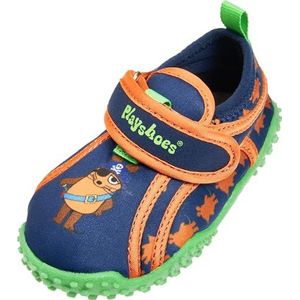 PLAYSHOES - Pirat - Waterschoenen - Marine - Appel - Oranje