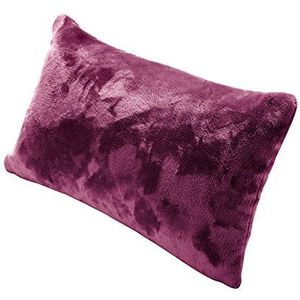 Biederlack Arctic Shine kussenhoes, polyester, violet, 50 x 30 x 12 cm
