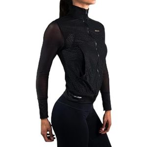 Rinat Vale dames sportjack, zwart, AL, Blanco Y Gris, L