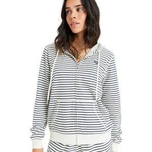 Roxy Perfect Stripe Fleece Trui, blauw, XL