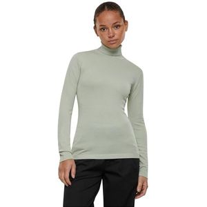 Urban Classics Dames Sweatshirt Dames Gebreide Turtleneck Sweater Softsalvia 3XL, softsalvia, 3XL