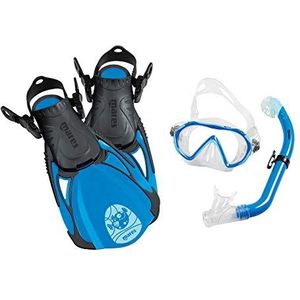 Mares SEA Friends Masker en snorkel zwemvliezen, uniseks, volwassenen, blauw, XL
