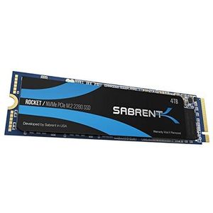 SABRENT 1TB Rocket Q4 NVMe PCIe 4.0 M.2 2280 Interne SSD Solid State-schijf met maximale prestaties en koellichaam |R/W 4700/1800 MB/s (SB-RKTQ4-HTSS-1TB)
