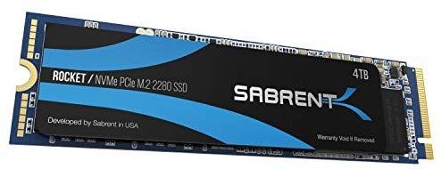 SABRENT 1TB Rocket Q4 NVMe PCIe 4.0 M.2 2280 Interne SSD Solid State-schijf met maximale prestaties en koellichaam |R/W 4700/1800 MB/s (SB-RKTQ4-HTSS-1TB)