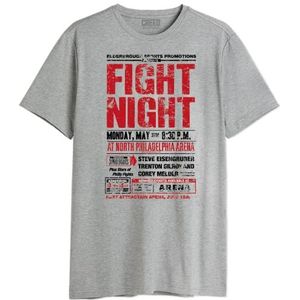 cotton division Creed MECREEDTS014 T-shirt voor heren, grijs melange, maat S, Grijs Melange, S