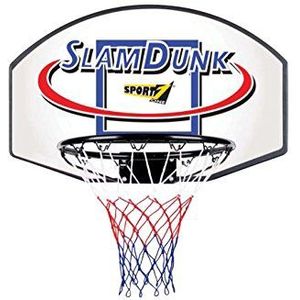 Sport1, Slam Dunk Basketbalkorf, uniseks, voor kinderen, grijs, eenheidsmaat
