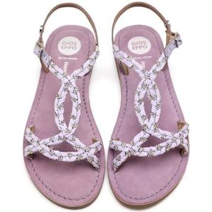 GIOSEPPO WENHAM Platte sandalen, paars, maat 35, Lila, 35 EU