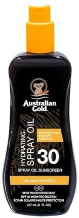 Australian Gold SUNSCREEN SPF30 hydraterende sprayolie met wortel 237 ml