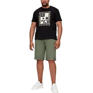 s.Oliver Big Size heren bermuda, groen, 46