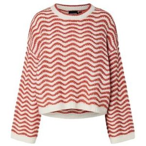 Pcsera Ls O-Neck Knit Bc, cloud dancer, M