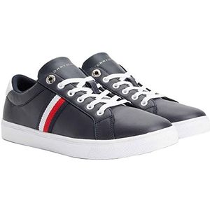 Tommy Hilfiger Dames Essential Webbing Cupsole Fw0fw07378 Sneaker, Blauw Ruimte Blauw, 36 EU