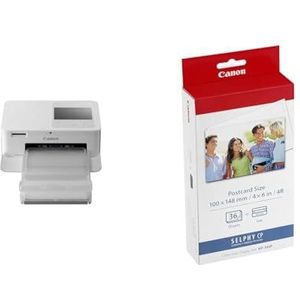 Canon Selphy CP-1500 wit & Canon DSC INK/PAPER KP-36IP