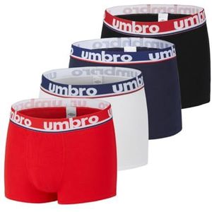 Umbro Umb/1/Bcx4/Ban Slim Boxershorts voor heren, Ban, XL