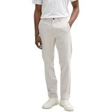 Slim fit linnen broek met katoen