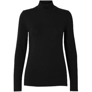 SELECTED FEMME SLFCORA LS HIGH Neck NOOS, zwart, L