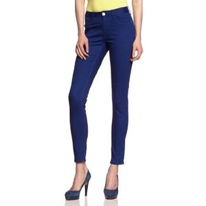 ICHI Dames Jeans 617410-5597 Skinny Slim Fit (buis) Normale tailleband